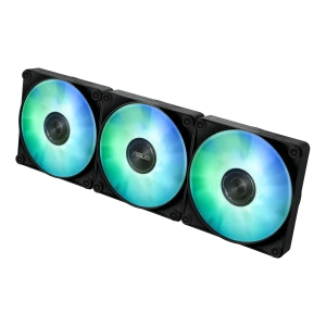 ASUS MAX GAMING LC 360 ARGB LCD, All-in-one liquid cooler, 12 cm, Black
