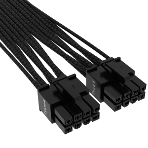 Corsair CP-8920331, PCI-E (12+4-pin), 12VHPWR, Straight, Straight, Black, 1 pc(s)