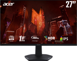 Acer Nitro VG270 27" IPS FHD 1MS 240HZ Gaming Monitor 3Yr - TAR - UM.HV0EE.W01-TAR