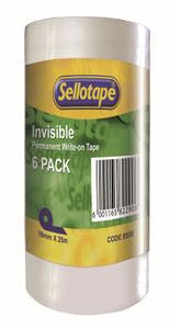 SELLOTAPE Invisi Tape 18x25-TVT8558 SELLOTAPE Invisi Tape 18x25-TVT8558