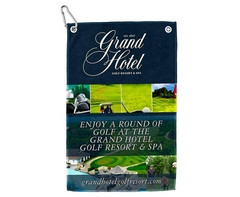 Fluffy Custom Single-Sided Golf Towel - GSR - SubTowelGolf001-S