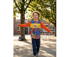 Custom Kids 11-12- Crew Neck Sub Long Sleeve Shirt - GSR - SubShirtLC001_A11-12