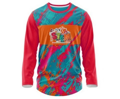 Custom Kids 11-12- Crew Neck Sub Long Sleeve Shirt - GSR - SubShirtLC001_A11-12