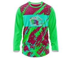 Custom Kids 7-8 Custom Kids Sub Long Sleeve Shirt - GSR - SubShirtLC001_A7-8