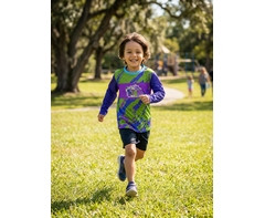 Custom Kids 7-8 Custom Kids Sub Long Sleeve Shirt - GSR - SubShirtLC001_A7-8