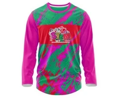Custom Kids 9-10 - Crew Neck Sub Long Sleeve Shirt - GSR - SubShirtLC001_A9-10