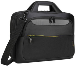 Targus Citygear 15.6 Slim Topload Laptop Bag Versatile laptop bag to carry your tech, Dome Protection System, Zipped mes - TAR - TCG460GL-TAR