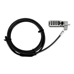 Targus - Defcon  Compact Combination Cable Lock (Nano) Securely attaches to Kensington Nano lock slots No master key req - TAR - ASP71GL-TAR