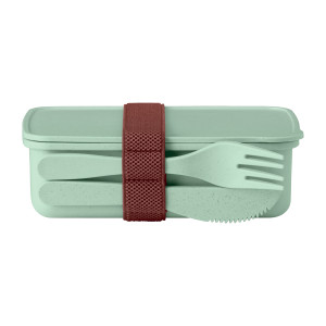 Bamboo Lunch Box Set LUNCH9425 with Cutlery and Leak-Proof Lid