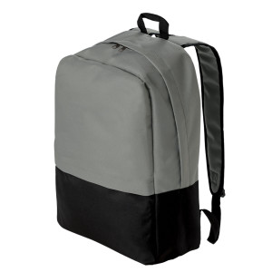 2 Tone Laptop Backpack LBAG4498 - Grey Durable Carrying Solution
