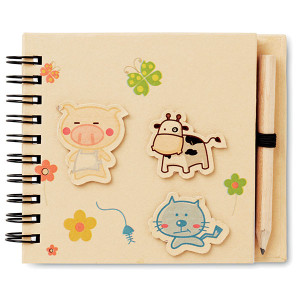 Kiddies Notepad & Pencil - GIFT865 Kiddies Notepad & Pencil - GIFT865
