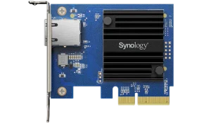 Synology E10G30-T1, Internal, Wired, PCI Express, Ethernet, 10000 Mbit/s, Blue, Silver