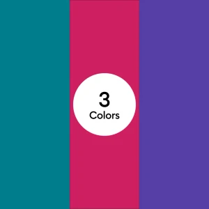 Cricut 2011367, Permanent, Aqua colour, Pink, Purple, Matte, 483 mm, 241 mm