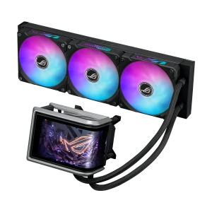ASUS ROG RYUO IV 360 ARGB, All-in-one liquid cooler, 12 cm, Black
