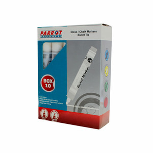 Glass / Chalkboard Markers (White Box 10) - PC1001A Glass / Chalkboard Markers (White Box 10) - PC1001A