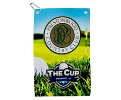 Smooth Custom Single-Sided Golf Towel - GSR - SubTowelGolf003_S_S