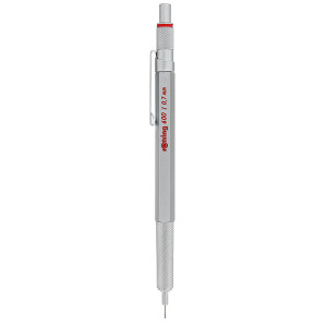 rOtring Rapid 600 Silver Mechanical Pencil 0.7mm-R1904444