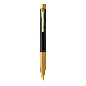 PARKER Urban Twist Ballpoint Pen - Matte Black Gold Trim-NS2143640