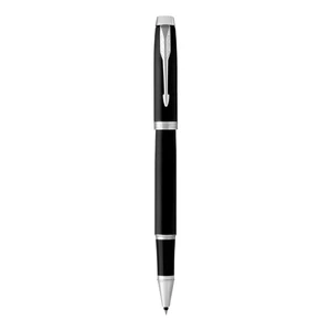 PARKER IM Rollerball Pen - Matte Black Chrome Trim-NS2143634