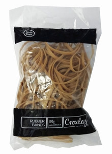 CROXLEY 75% Crepe Rubber Bands N0.64 Bag 100g-RUB1464CP CROXLEY 75% Crepe Rubber Bands N0.64 Bag 100g-RUB1464CP