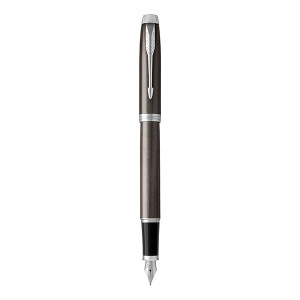 PARKER IM Fountain Pen - Dark Espresso Chrome Trim-NS1931657