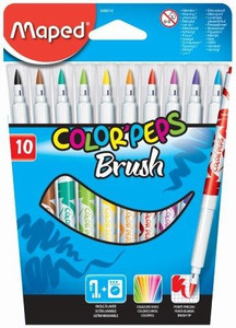 MAPED Color'Peps Brush Tip 10's-848010
