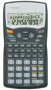 SHARP EL0531WHB Scientific Function Calculator-SHEL0531 SHARP EL0531WHB Scientific Function Calculator-SHEL0531