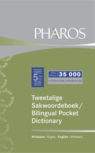 PHAROS Tweetalige Sakwoordeboek Pocket Dictionery-DIC1111
