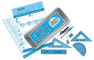 HELIX OXFORD Math Set 10Piece - Blue-H170596