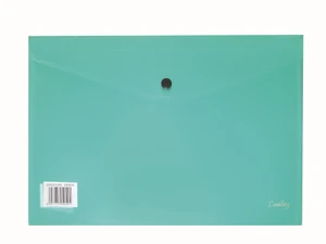 CROXLEY Envelope with Button - A4 (Green) (Pack of 12)-DOC20106N