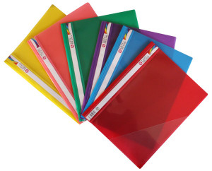 LION BRAND Report Folder (White) (Pack of 12)-DOC6601