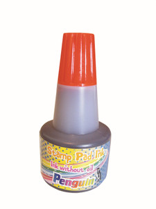 PENGUIN Stamp Pad Ink - 30ml (Red) (Pack of 20)-INK5305X