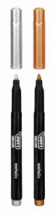 JOVI Metallic Markers Gold and Silver Carded-JOV1602M