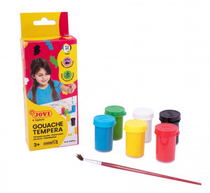 JOVI Gouache Tempera Poster Paint 6x15ml-JOV520 JOVI Gouache Tempera Poster Paint 6x15ml-JOV520