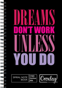 CROXLEY JD366 159x101mm 100 Page Side Bound Wire Bound Pack of 10-NTB366