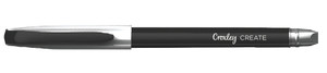 CROXLEY CREATE Oil Gel Pen 0.7mm Black PK12-PEN8102