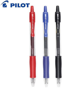 PILOT BL-G2-7 Rollerball Gel Pen (Black) (Box of 12)-PI2080001BX