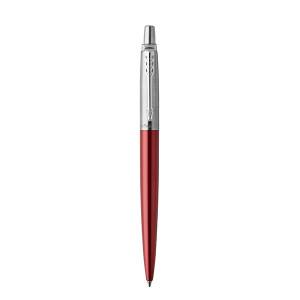 PARKER Jotter Ballpoint Pen - Kensington Red Chrome Trim-NS1953348GB