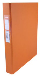 ESSELTE A4 Polypropylene 2 Ring Binder - 25mm (Orange)-RGB14409
