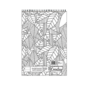 CROXLEY JD148 A5 144Page Wire Bound Feint Ruled Pack of 10 - Econo-NTB148