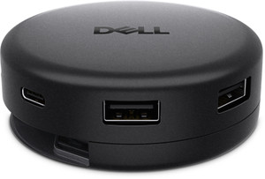 Dell Pro 7-in-1 USB-C Travel Hub - DA326, Cable Length 248mm,Screen Mode Supported 6K @ 60Hz, 1 x USB-A 3.2 Gen1 (5G),US - TAR - 470-BGCG-TAR