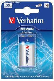 Verbatim Alkaline 9v Battery 1’s