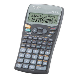 SHARP EL531 WH-BK - SCIENTIFIC CALCULATOR - EL531-KOL