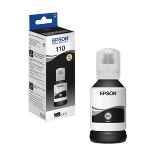 EPSON 110 ECOTANK  PIGMENT BLACK INK BOTTLE EPSON 110 ECOTANK  PIGMENT BLACK INK BOTTLE