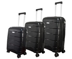 ExpandPro Double-Zipper Luggage Set - GSR - BAG185B-3Set