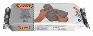 JOVI Air Dry Modelling Clay 500g Grey-JOV85G