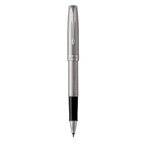 PARKER Sonnet Rollerball Pen - Stainless Steel Chrome Trim-NS1931511