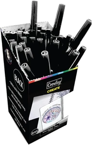 CROXLEY CREATE Ball Point Pen Black Box 50's