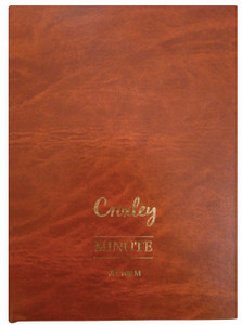 CROXLEY JD166 Account Book A4 Full Bound 192 Page Minute  Pack of 2-ACC166MS