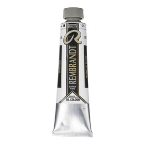 ROYAL TALENS REMBRANDT Oil 40Ml Titanium White-RT01051052